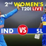 sri lanka women vs india women 2nd T20i